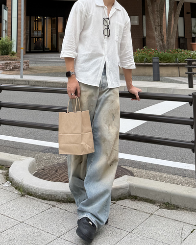 フレンチリネンライクシャツ TS0024
