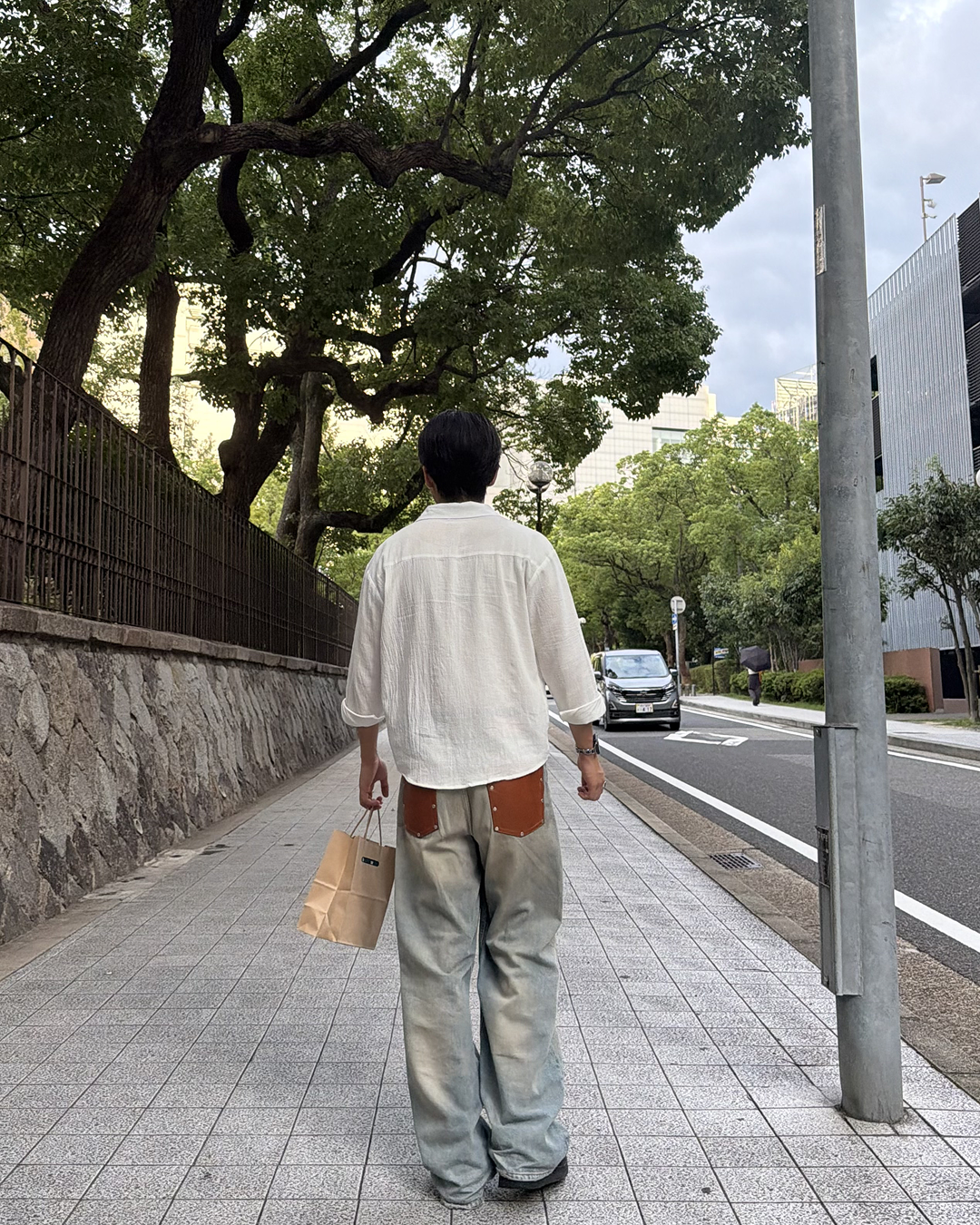 フレンチリネンライクシャツ TS0024
