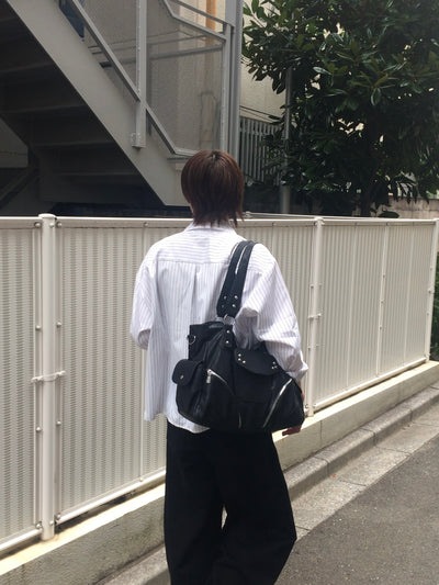 コンフォートフィットストライプシャツ HW0066