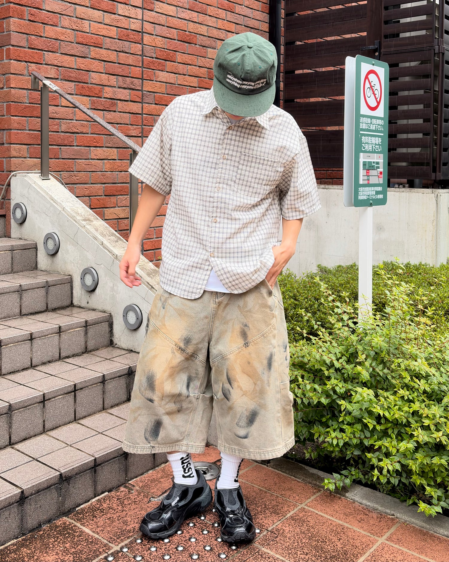 サマーチェックシャツ YT0022