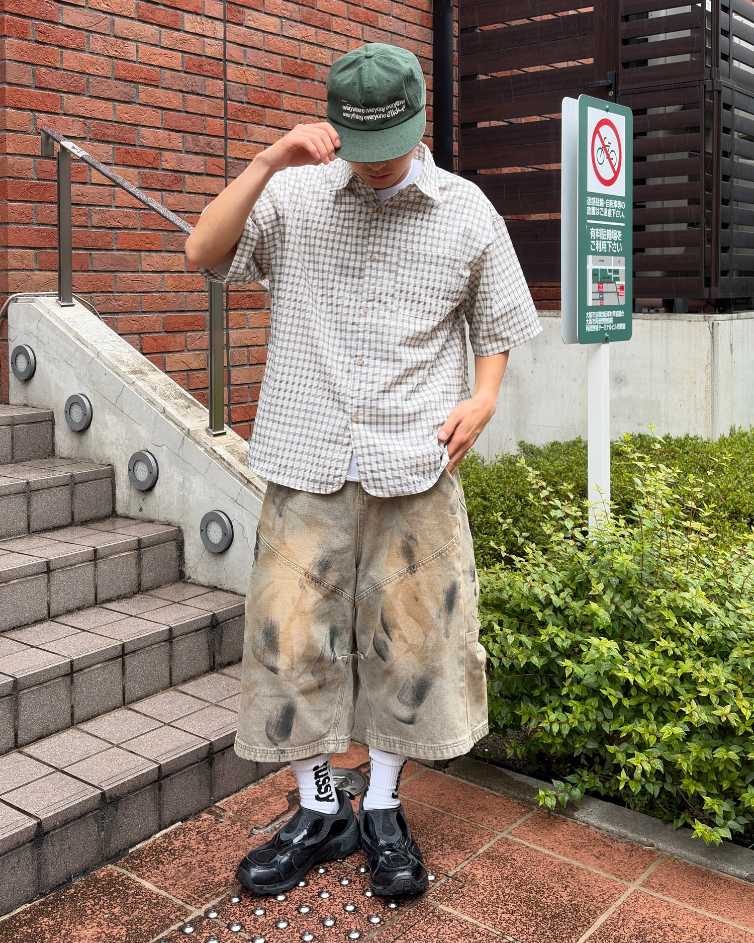 サマーチェックシャツ YT0022