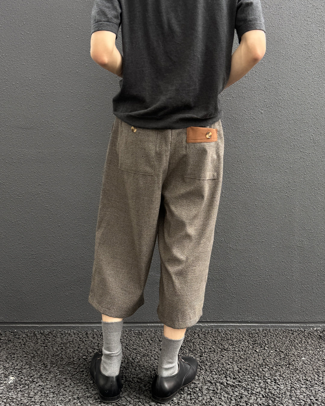ヴィンテージチェックショーツ YQ0070