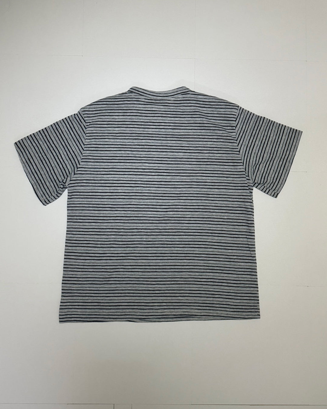 ストライプクロップドTシャツ YQ0062