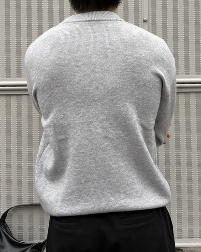 クルーネックニットプルオーバー IK0254