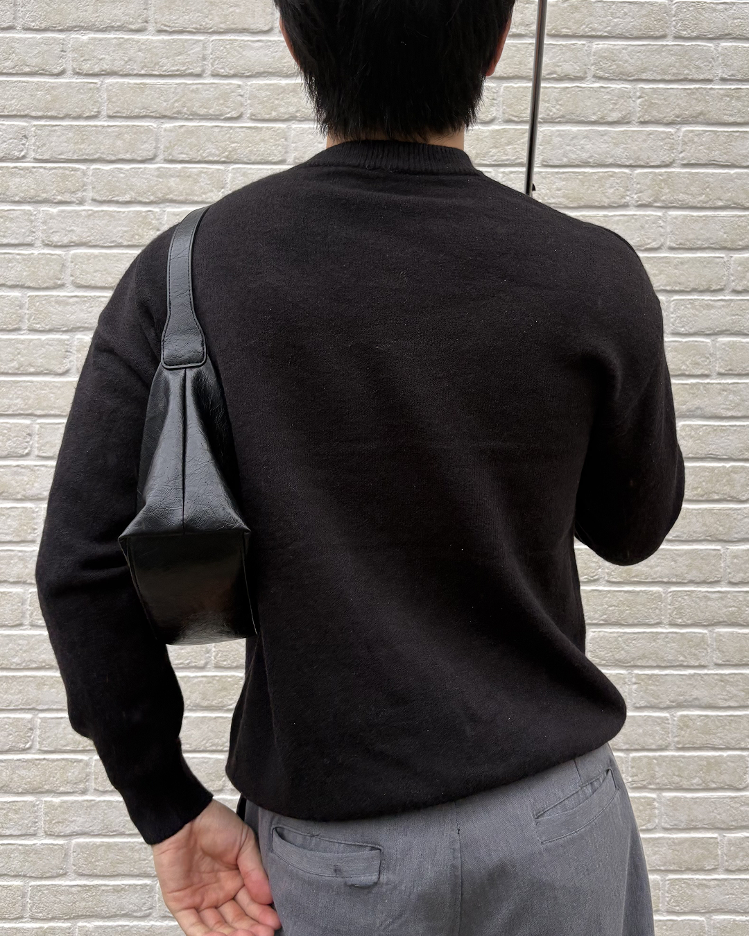 クルーネックニットプルオーバー IK0254