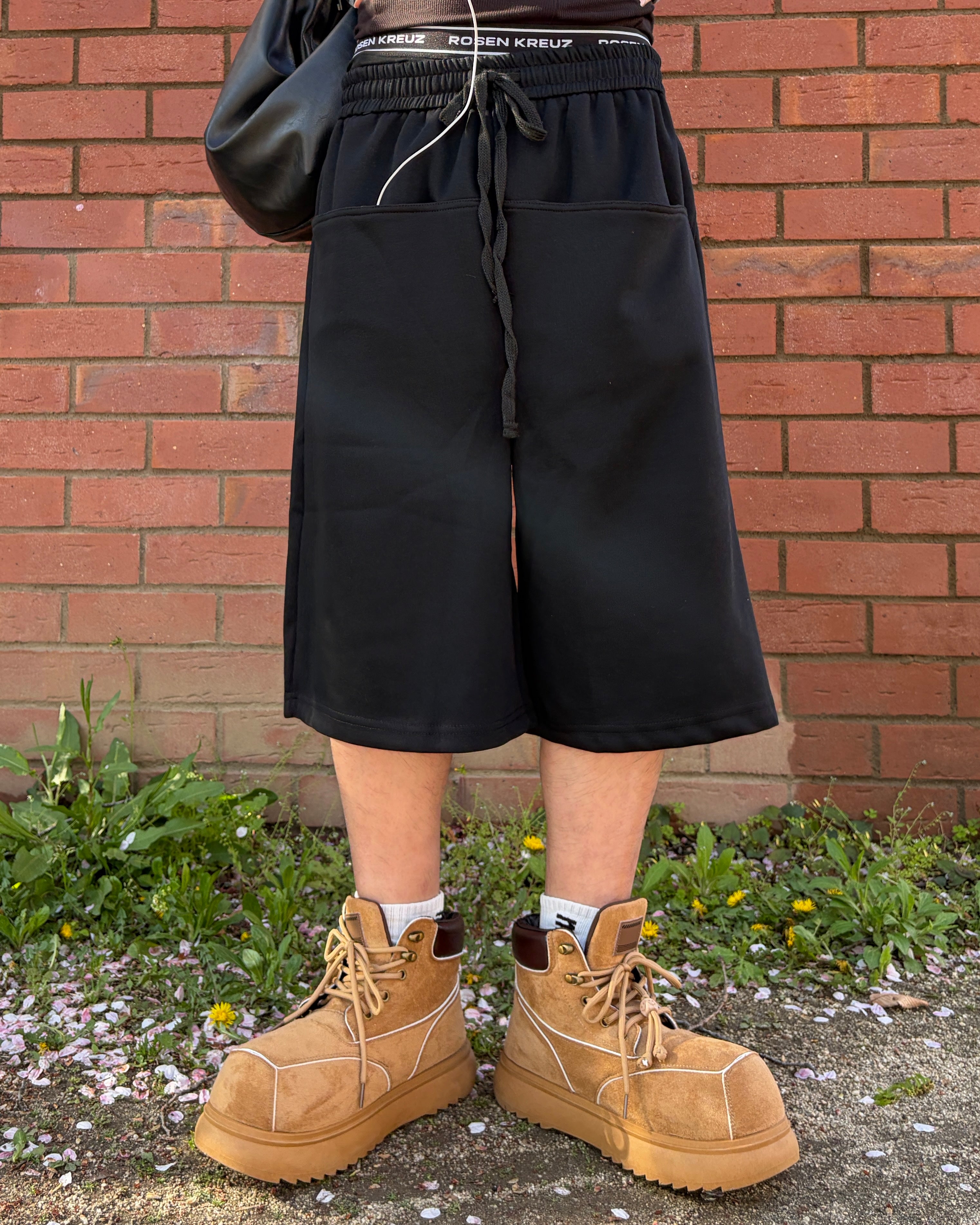 リバースデザインハーフパンツMO3096