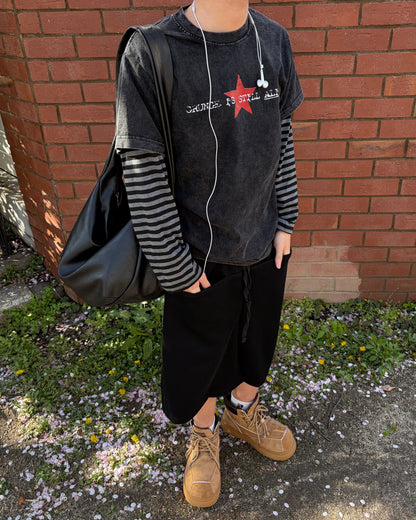 リバースデザインハーフパンツMO3096