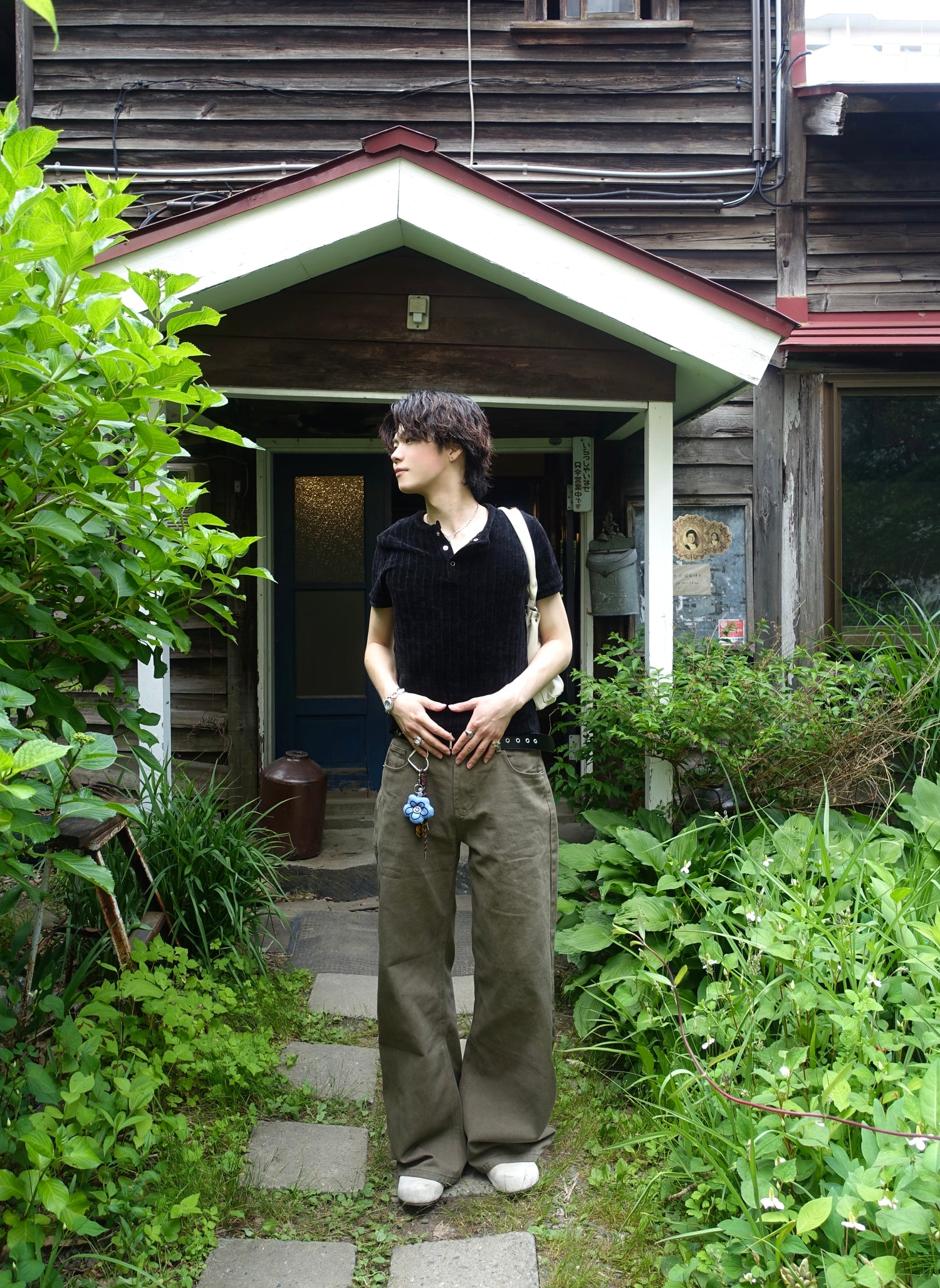 ウォッシュドヘンリーTシャツ TN0509