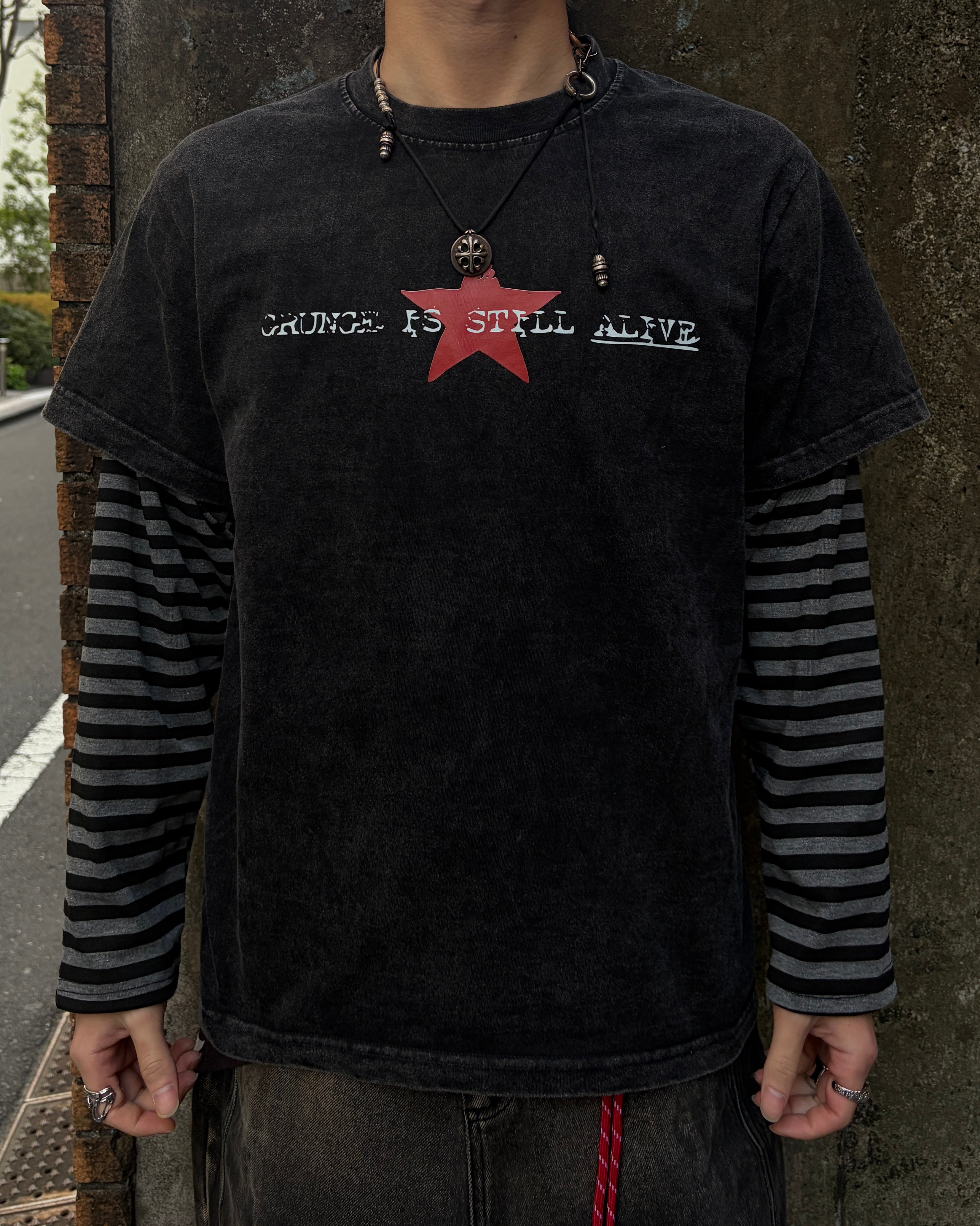 レイヤードデザインTシャツMO3088