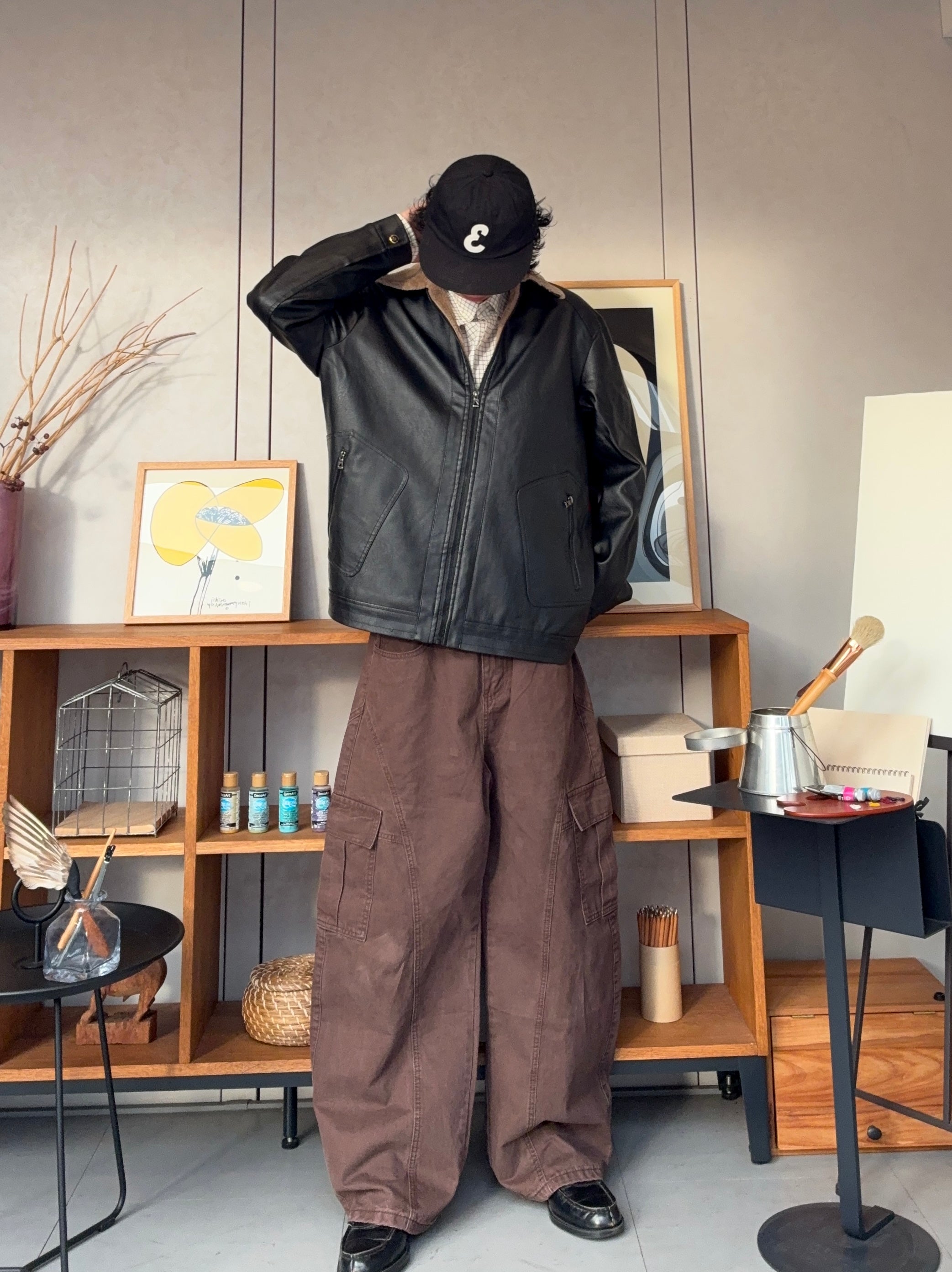 即納】ウォッシュ加工バレルレッグカーゴパンツ RR5001 – YOLO（ヨロ