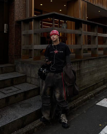 レイヤードデザインTシャツMO3088