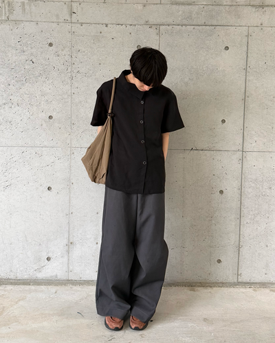 2wayスタンドカラーテックモードシャツ
YQ0093