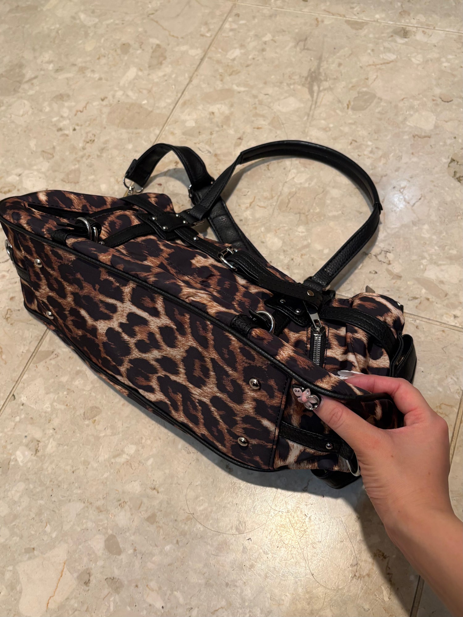 レオパードポータブルショルダーバッグ SI0001