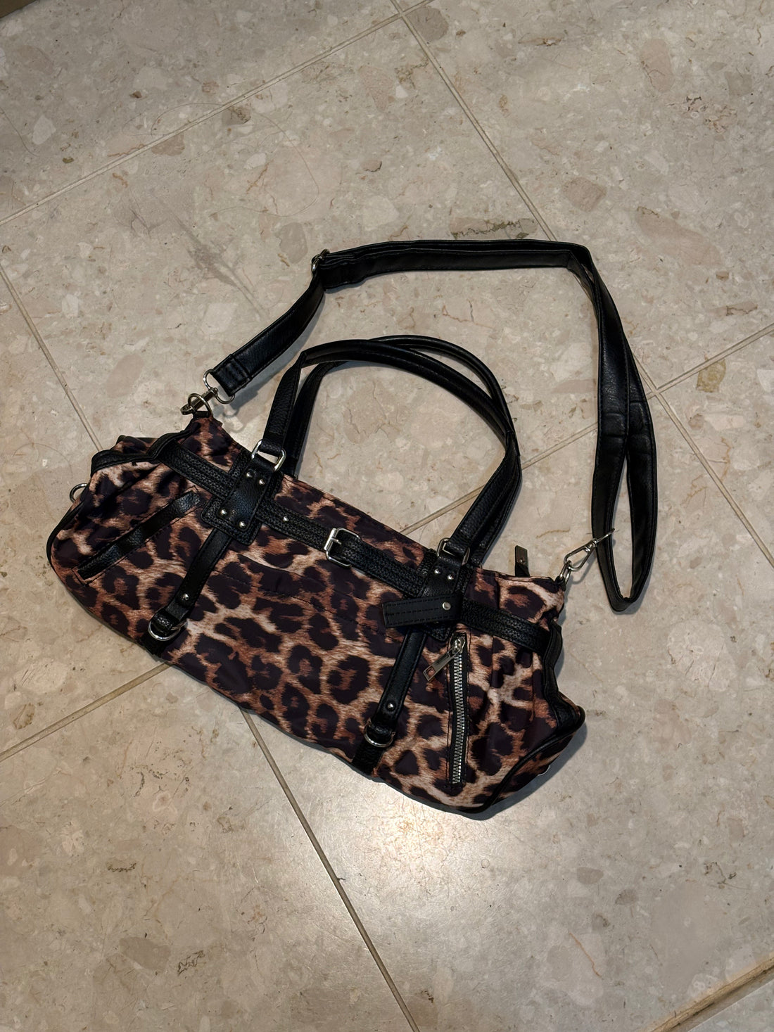 レオパードポータブルショルダーバッグ SI0001