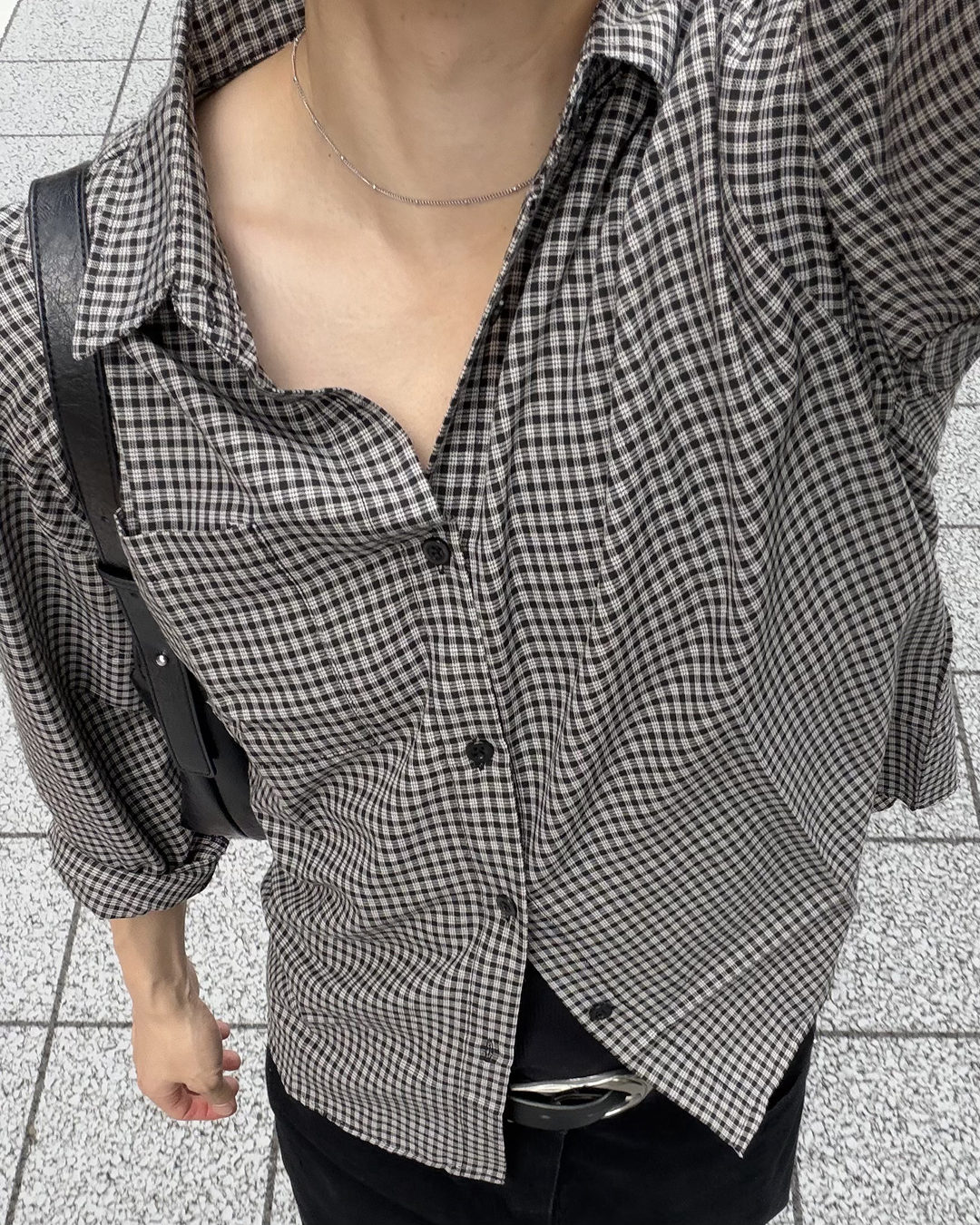 クラシックチェックシャツ IK0376