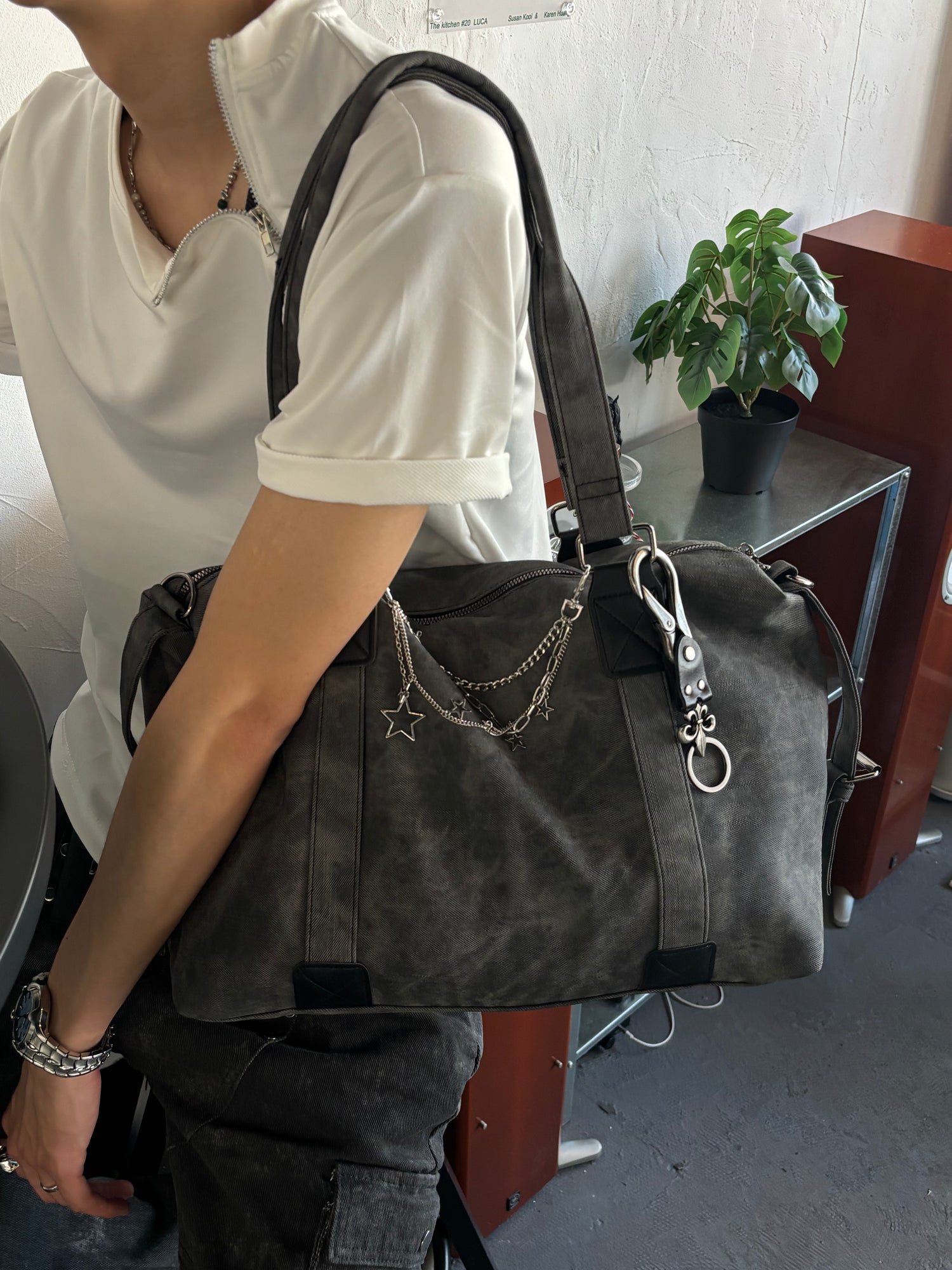 レトロショルダーバッグ HS0092