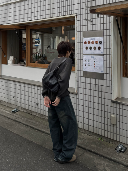 ヴィンテージライクストレートデニム SY0023