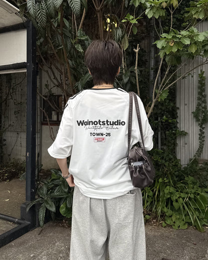 サイドラインオーバーサイズTシャツ SY0016
