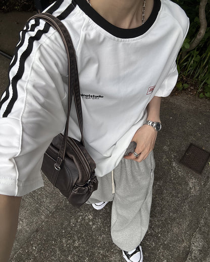 サイドラインオーバーサイズTシャツ SY0016