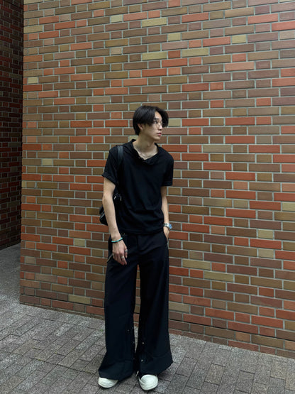 スタッズワイドパンツ HS0182