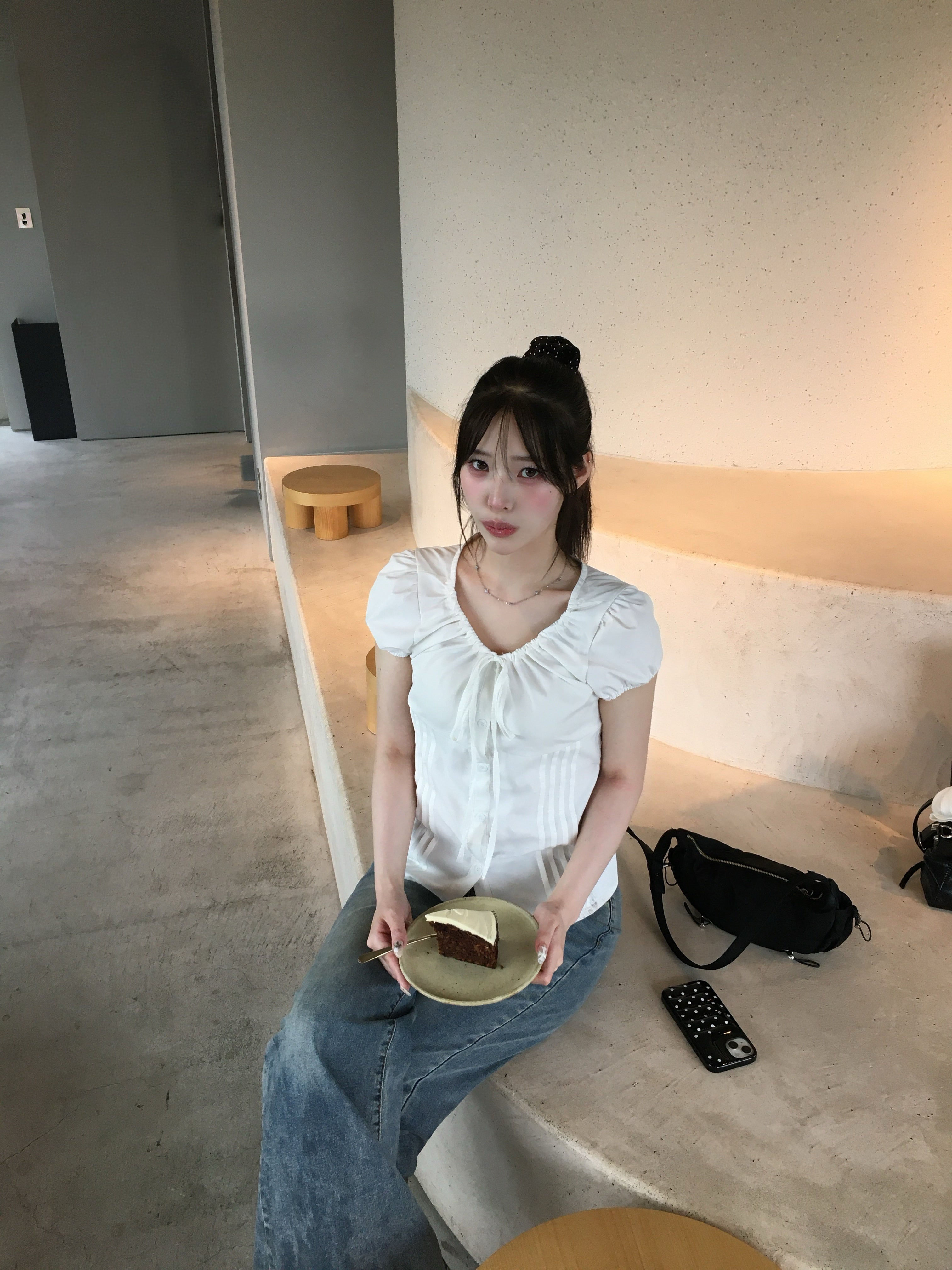 フレンチガーリーブラウス NK0036