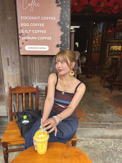カラーレトロノースリーブ SA0218
