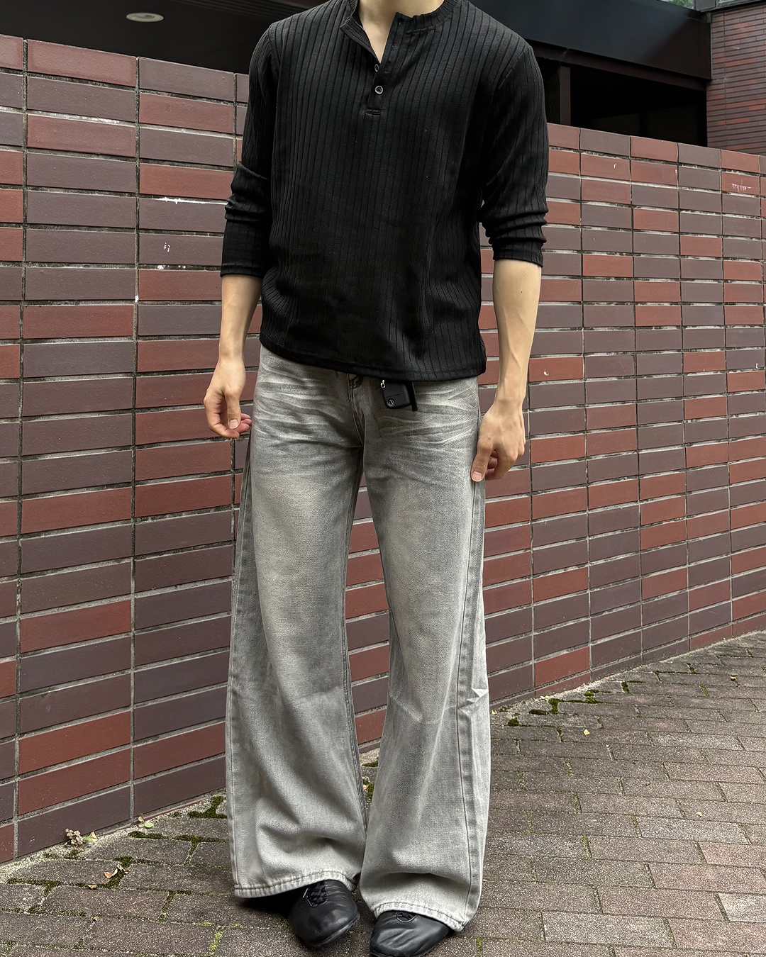 リブサーマルロングT IK0352