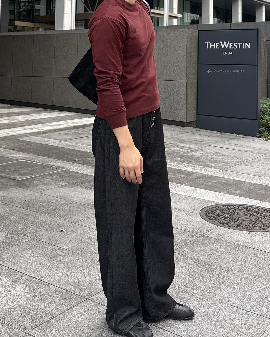 ベーシッククルーネックT IK0323