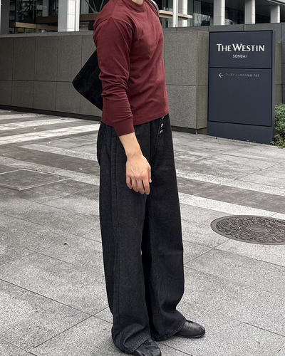 ベーシッククルーネックT IK0323