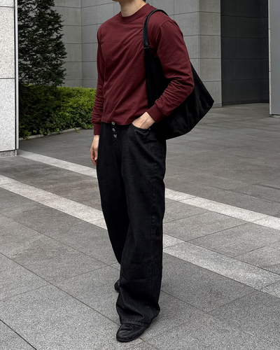 ベーシッククルーネックT IK0323