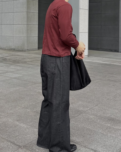 ベーシッククルーネックT IK0323