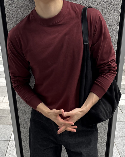 ベーシッククルーネックT IK0323
