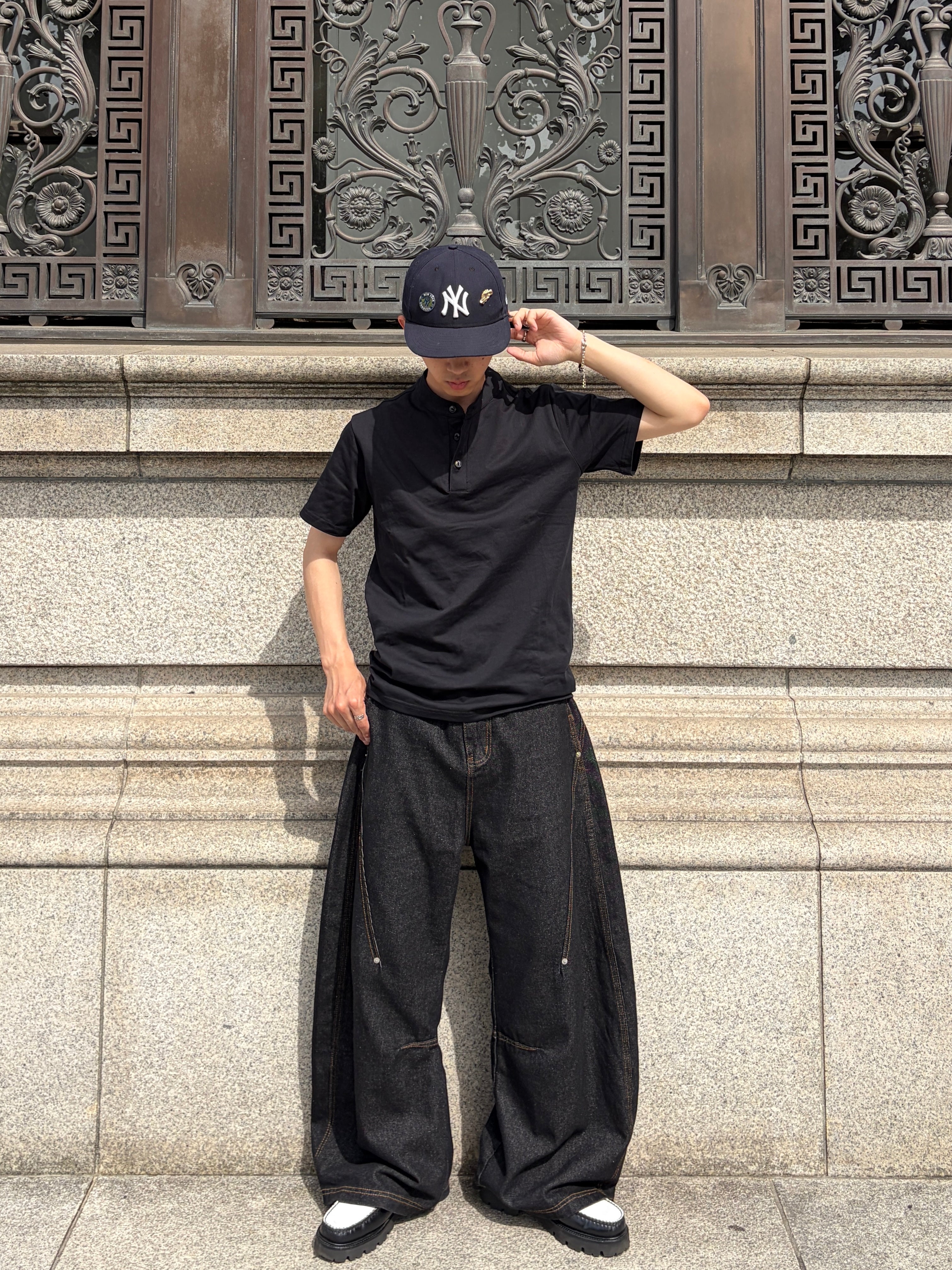 ワッフルヘンリーネックTシャツ TK0146 – YOLO（ヨロ）｜ファッション通販