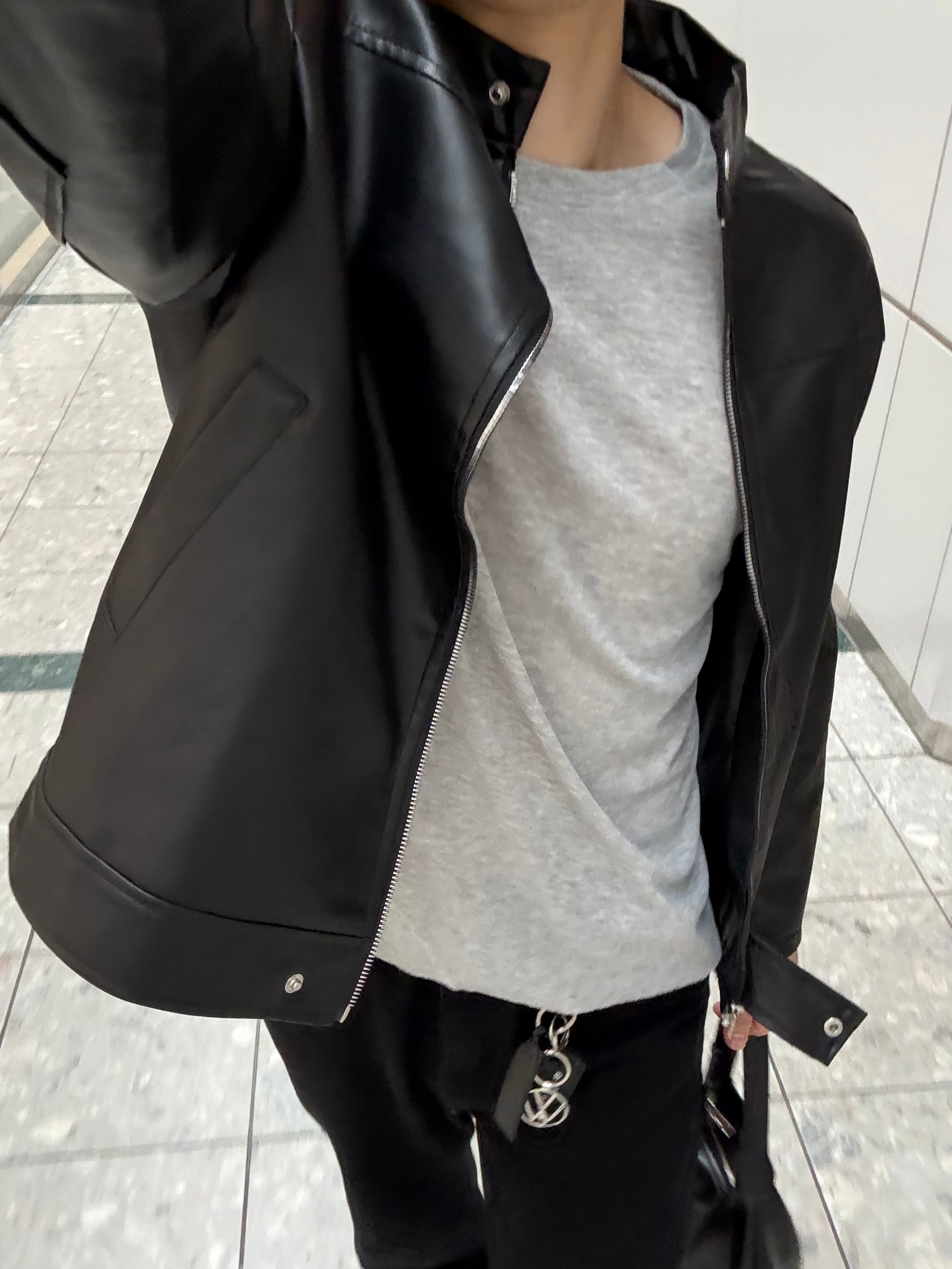 クルーネックロングTシャツ IK0414