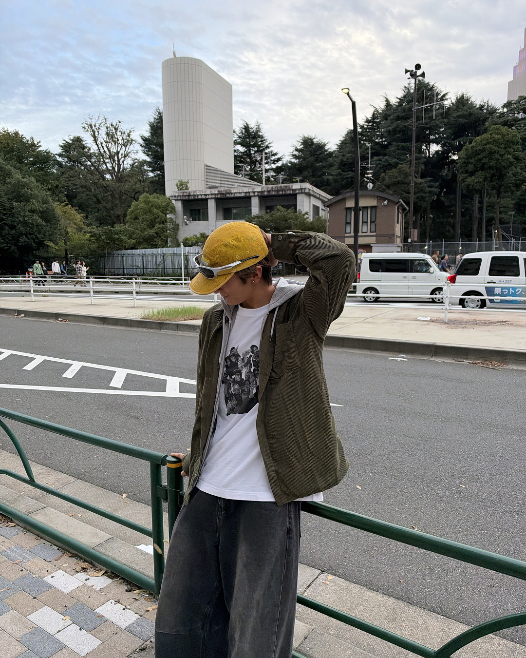 コーデュロイレトロジャケット IN0046