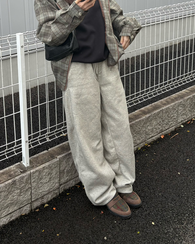 スウェットワイドパンツ IR0103