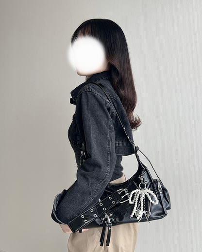 クロップドデニムジャケット JN0010