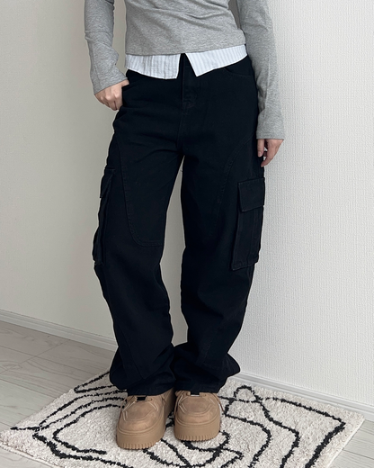 バイブワークウェアストレートパンツ JN0029