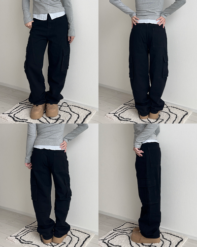 バイブワークウェアストレートパンツ JN0029