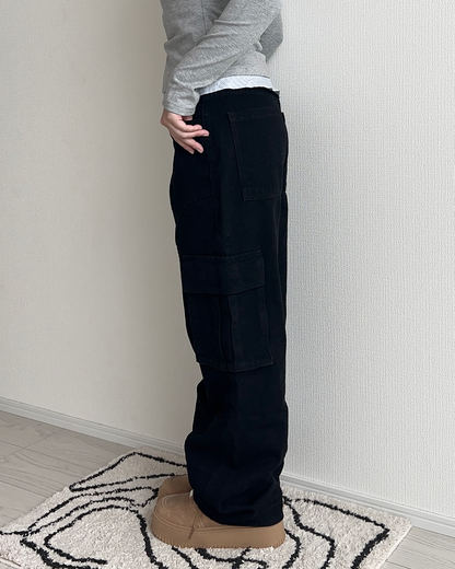バイブワークウェアストレートパンツ JN0029