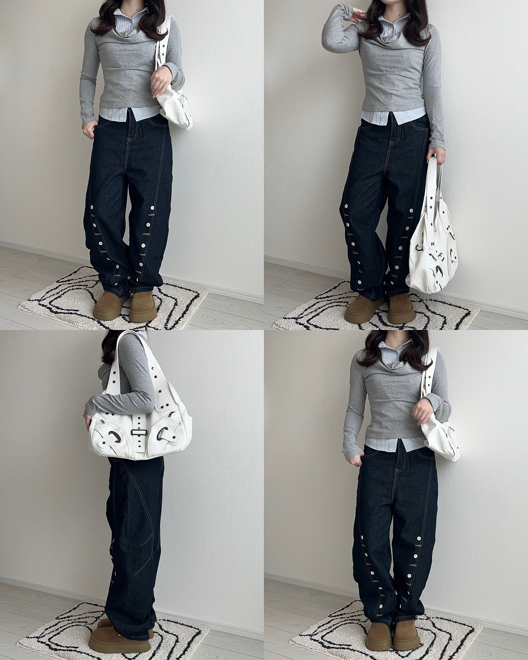 ルーズクリーンフィットパンツ JN0064