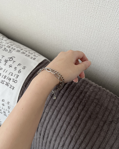 ダブルチェーンブレスレット JN0080