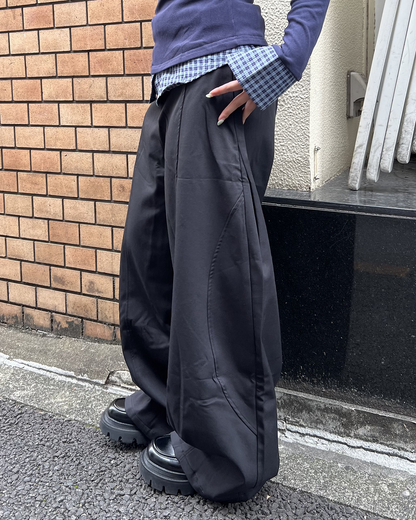コンストラクトシルエットシザーパンツ JN0089