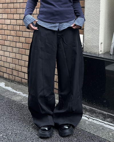 コンストラクトシルエットシザーパンツ JN0089
