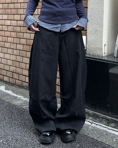 コンストラクトシルエットシザーパンツ JN0089