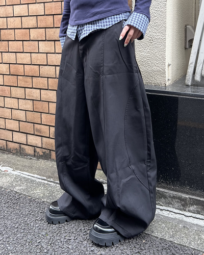 コンストラクトシルエットシザーパンツ JN0089