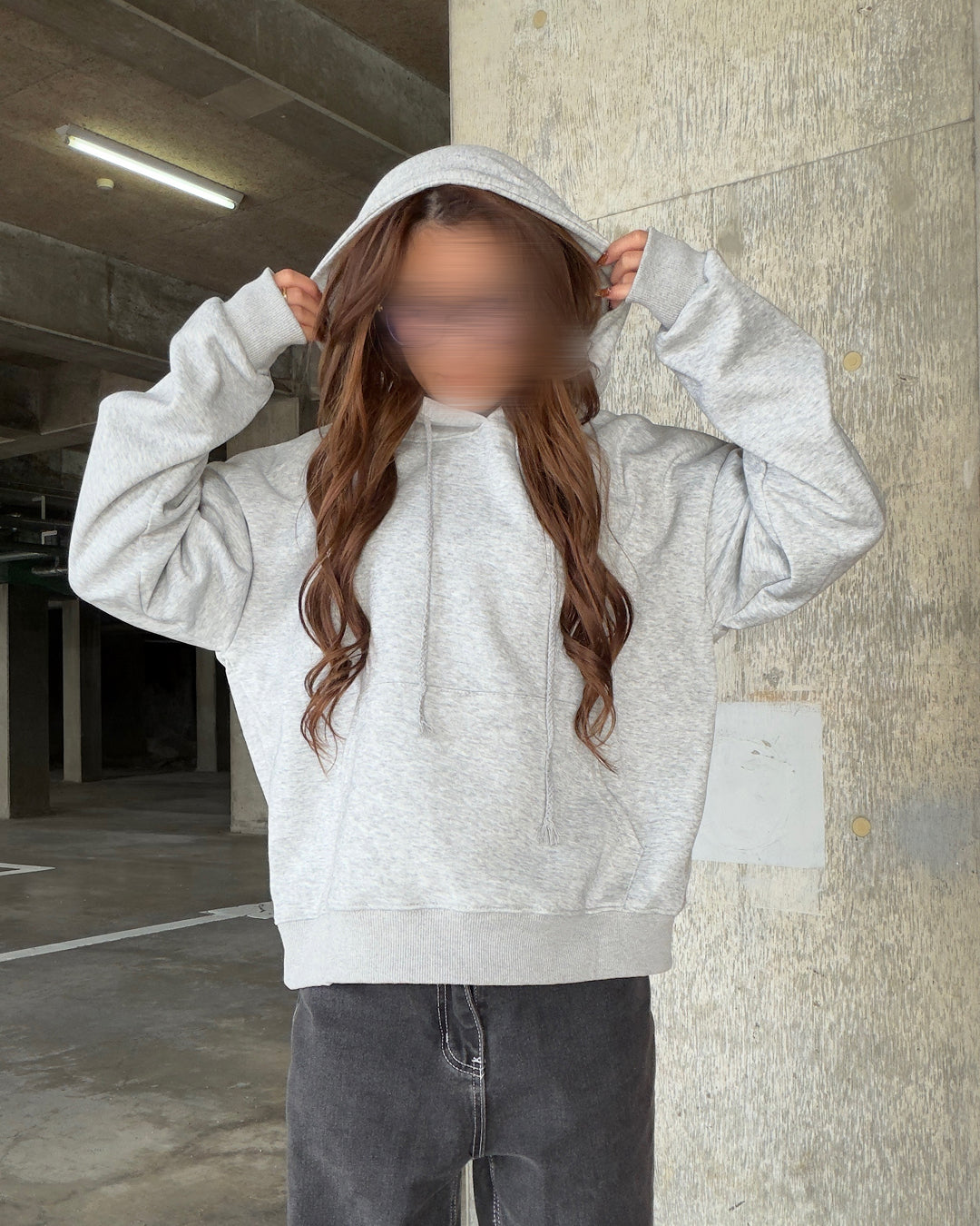ラインストーンパーカー JU0015