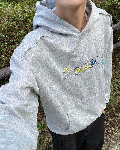 ワンポイント刺繍スウェットパーカー JV0020