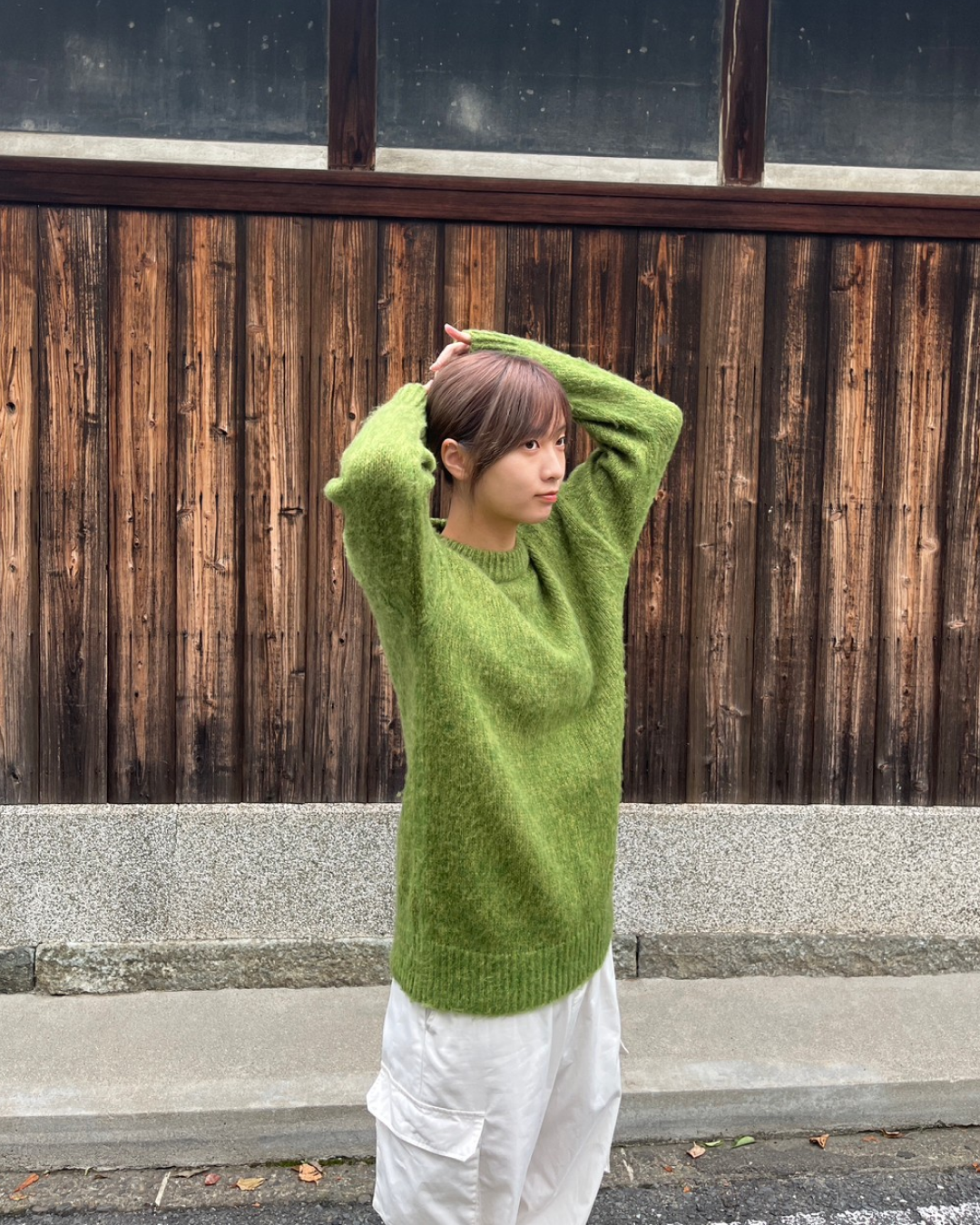 Pullover knit sweater K0008