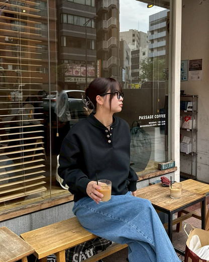 ヘンリーネックスウェット K0384 – YOLO（ヨロ）｜ファッション通販